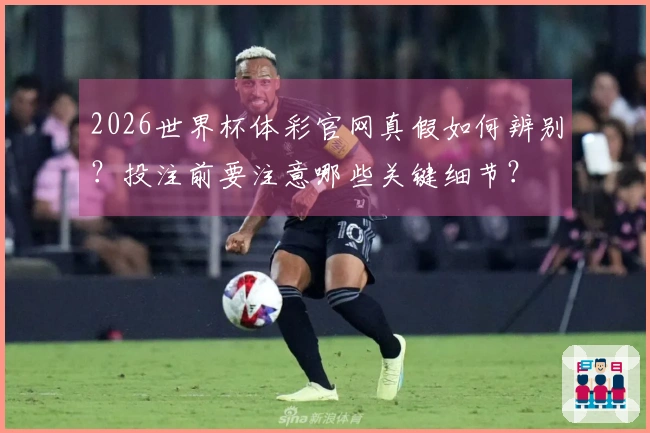 2026世界杯体彩官网真假如何辨别？投注前要注意哪些关键细节？