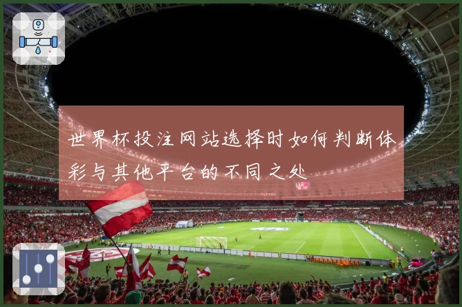 世界杯投注网站选择时如何判断体彩与其他平台的不同之处