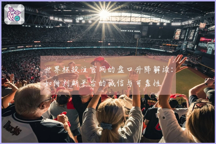 世界杯投注官网的盘口升降解读：如何判断平台的诚信与可靠性
